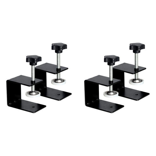 JShteea Clip Montaje Del Panel Del Cajón Herramienta Abrazadera Fijación Frontal Del Cajón en Forma G (2 Uds. Negro)