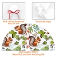 thumbnail image 4 of Lsque Mosaic Forest Squirrel Print Christmas Tree Skirt, Tree Skirt with Ties or Velcro, Perfect for Holiday Decorations, Halloween, and New Year-30", 4 of 7