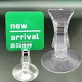 thumbnail image 2 of 5Pcs Suction Cup Clips Stable Multi-use Transparent Wall Mount Round Suction Clamp Holder Household Supplies, 2 of 7