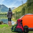 thumbnail image 5 of SereneLife Backpacking Mummy Sleeping Bag Camping Gear for Adults/Teens w/ Pillow, Bag, 5 of 6