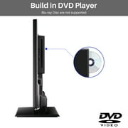 SYLVOX 12 Volt TV, 27 RV TV with Built-in DVD Player, 1080P Smart Google TV OS Free Download APPs, ATSC NTSC WiFi Bluetooth HDMI USB, AC/DC Powered (Trailer Series)