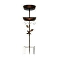 thumbnail image 1 of Baño para pájaros, comedero para pájaros, decoración de jardín desmontable, comedero metálico de doble capa, baños para pájaros para patio, césped,, 1 of 8