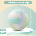 thumbnail image 3 of Beach Game Volleyball Soft Touch Indoor Volleyball for Adults Kids Men Women Blue, 3 of 8