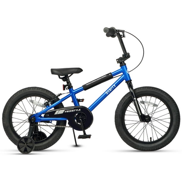 Sky Blue BMX Kids Bike with Training Wheels for Classrooms