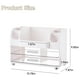 thumbnail image 4 of Organizador de maquillaje UFORU con 2 cajones grandes, color blanco, 4 of 8