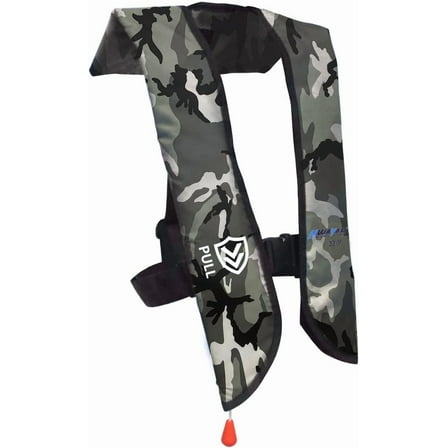 Manual Inflatable Life Jacket | Inflatable PFD Jackets for Adults|Kayak Life Vest | PFD Low Profile for Fishing Sailing|Jet Skiing |Supports up to 330 lbs (609 White )