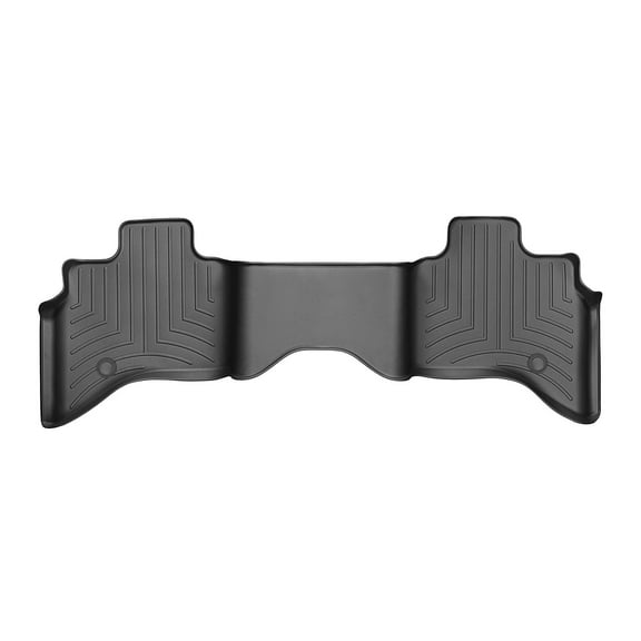 WeatherTech Custom Fit FloorLiners compatible with Ram 1500 Classic, Ram Truck 1500 - 2nd Row, Black