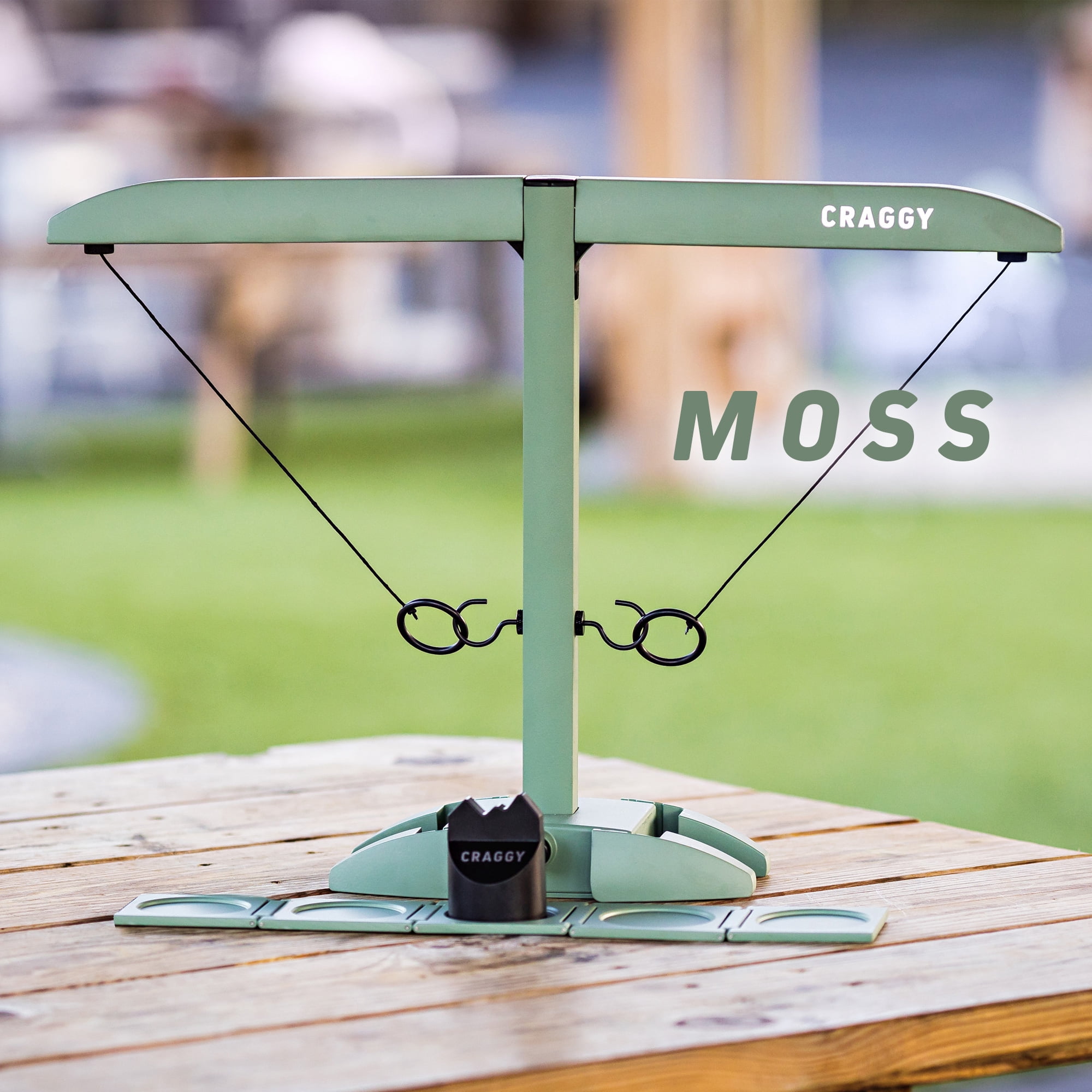 HOOKS! XPLR - Portable Metal Head to Head Ring Toss Game