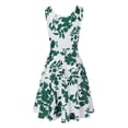thumbnail image 4 of Birdeem Robe Débardeur Décontractée Sans Manches pour Femmes, Col Ras du Cou, Robe d'Été à Imprimé pour la Plage, 4 of 7