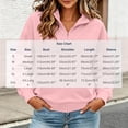 thumbnail image 3 of Zysthvn Cropped Sweatshirt for Women Pullover Half Zip Winter Casual Womens Sweatshirts Long Sleeve Stand Collar with Pockets Solid Tops, 3 of 9