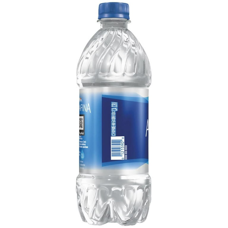 Aquafina Purified Water, 12 oz Bottled Water, 8 Count