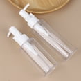 thumbnail image 6 of 3 Pcs Bathroom Soap Dispenser Shampoo 18.60X4.50X4.50CM Transparent, 6 of 8