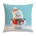 thumbnail image 2 of Uuowzo Pillowcase Cover Living Room Sofa Festival Ambiance Decoration Christmas Cushion Cover Indoor Outdoor Christmas Decorations, #16, 2 of 6