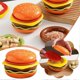 thumbnail image 4 of Burger 6-Layer Mini Dinner Plate, Dessert Plates 6-Piece Combination Set, 4 of 4