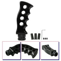 GOOHOCHY 1 Set Manual Car Gear Shifter Knob Boot Stick Shifter Vehicle Shift Knob