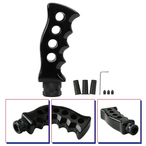 GOOHOCHY 1 Set Manual Car Gear Shifter Knob Boot Stick Shifter Vehicle Shift Knob