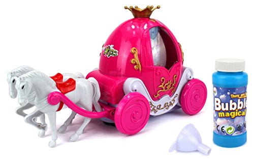battery operated princess carriage