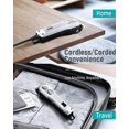 thumbnail image 5 of Cordless Hair Clippers For Men,professional Hair Cutting Kit With 2000mah Lithium Ion, Stainless Steel Blade, Hair Trimmer With Lock-in Length (silver, 5 of 5