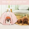 thumbnail image 4 of Tienda de campaña para gatos, tienda tipi impermeable para perros y gatos, cama portátil, perrera, suministros para mascotas Hugtrwg Para estrenar, 4 of 7