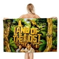 thumbnail image 1 of La Tierra Perdida Toalla de playa de secado rápido con diseño temático, regalo para mujeres y niñas, ideal para cumpleaños, fans, amantes de la música, uso en la playa o al aire libre, 78 × 160 cm, 1 of 6