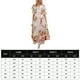 thumbnail image 2 of Vestido De Mujer Vestido elegante con cuello en V Maxi Dress Vestidos Moda suave para boda (Blanco M) Kuymtek para Mujer Blanco T M, 2 of 6