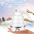 thumbnail image 3 of Electric Kettle Travel With 0.6L Dual Voltage Collapsible-110-220v, 3 of 5