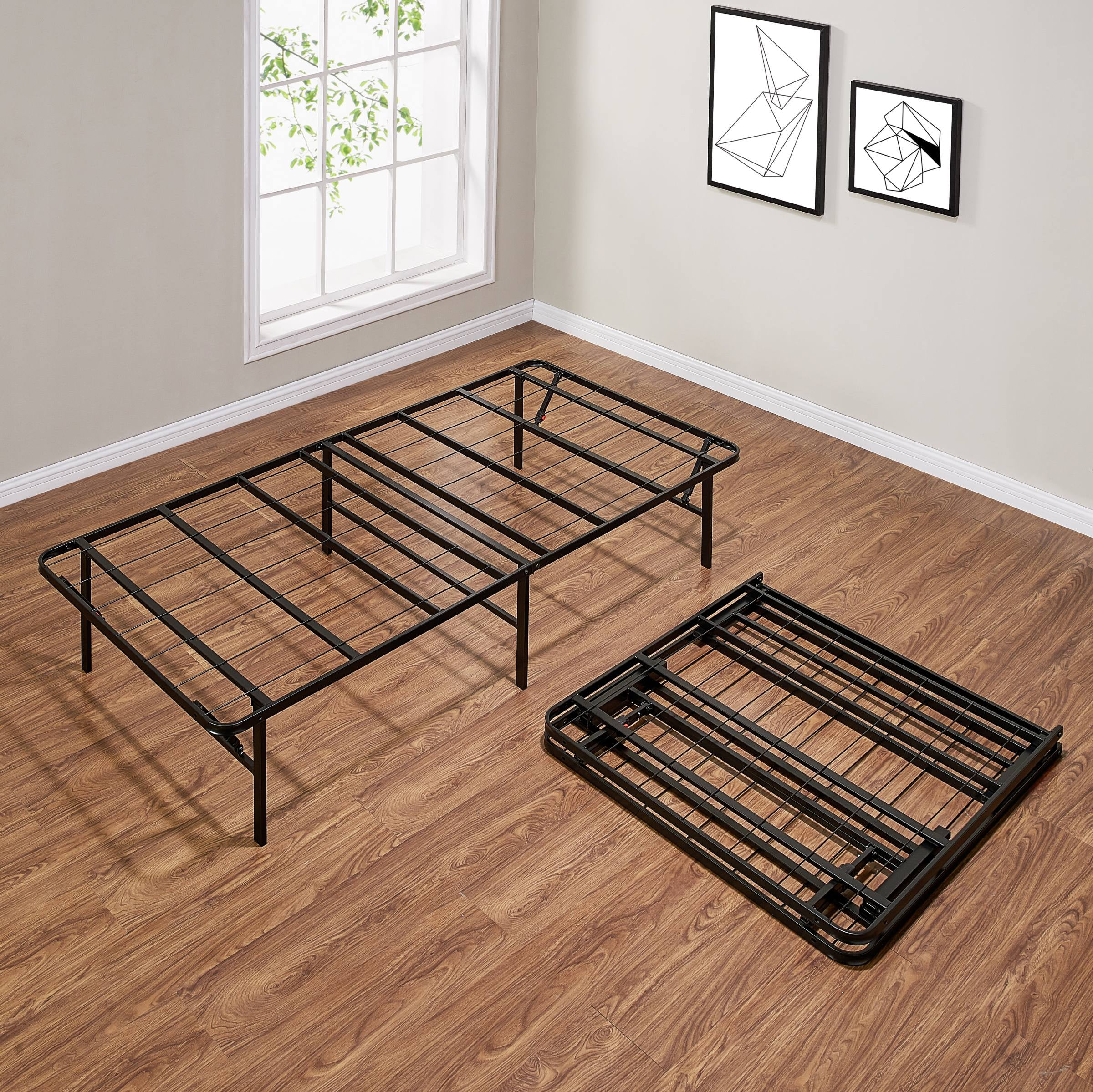Platform King Size Heavy Duty Metal Steel Bed Frame Mattress Foundation