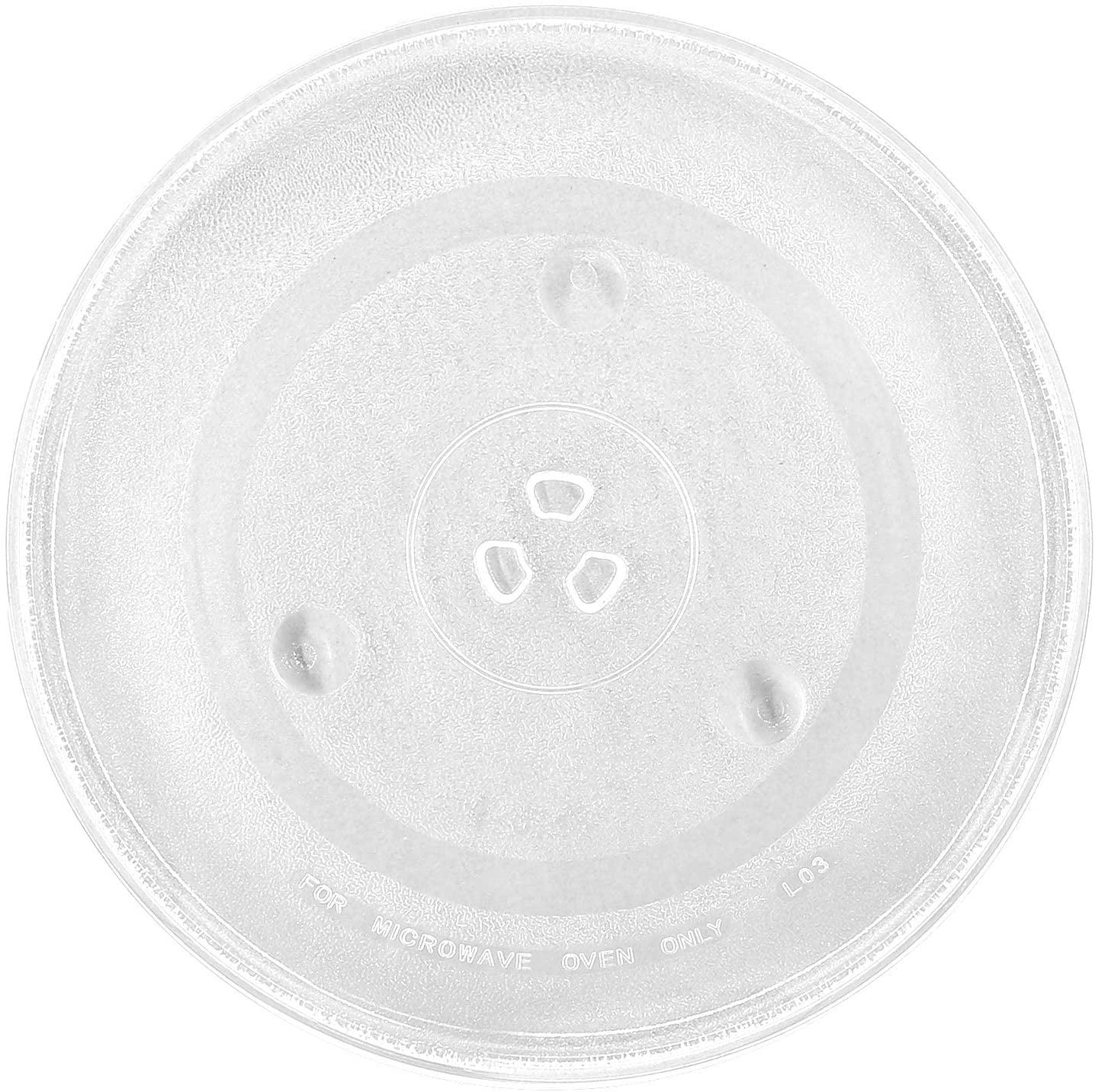 Proline Microwave Glass Turntable Plate 315mm with 3 pips/projections 
