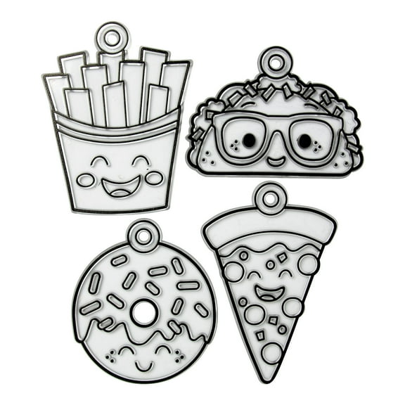 Fun Express Junk Food Suncatchers - 24 Pieces