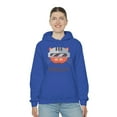 thumbnail image 6 of Unisex Heavy Blend™ Hooded Sweatshirt ROBOCAT is A robot resembling a cat, 6 of 9