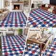 thumbnail image 6 of Independence Day Washable Area Rug 5 x 8 ft Flag Day Pentagram, Soft Non Slip Rugs Stain Repellent Indoor Felt Carpet for Living Dining Room Bedroom Home Office, 6 of 9