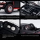thumbnail image 4 of Vogacara 2 uds juguete de modelo de coche de aleación-pintura de protección del medio ambiente mano de obra Pickup sonido Ram aleación de Kits de construcción modelo rojo, 4 of 6