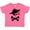 Hot Pink, variant on Inktastic Pirate Skull and Cross Bones Boys or Girls Toddler T-Shirt