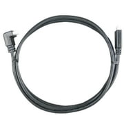7" Black VE. Direct Cable with One Side Right Angle Connector - 3M