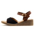 thumbnail image 2 of Sandalias para Mujer Zmexico 1360 negro 23.5, 2 of 4