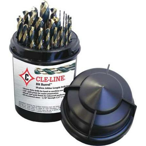 CLELINE C21165 Mechanics Drill Set,29 pcs.