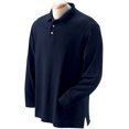 thumbnail image 2 of Devon & Jones Polo à Manches Longues Pima Piqué pour Hommes, 2 of 4