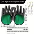 thumbnail image 3 of Gloves Mittens for Fishing with Secure Closure for Grip During Catch and Release Angling Activities, 3 of 8