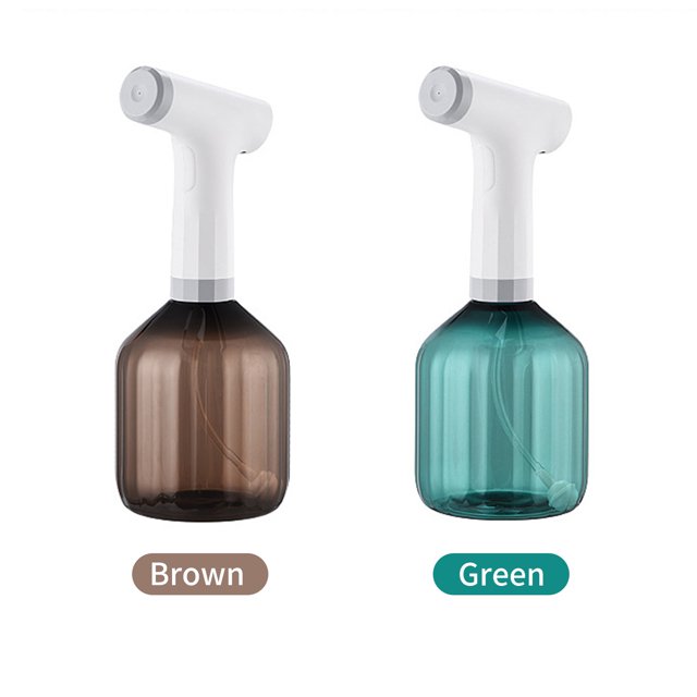 Rociador eléctrico de jardín de 900 ml, botella rociadora eléctrica para plantas, para flores de casa, regadera de mano para interiores, rociador con boquilla ajustable, dispositivos automáticos de ri yeacher estándar