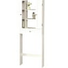 Homz Country Over the Toilet Space-Saver Etagere, White
