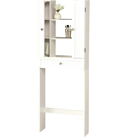 Homz Country Over the Toilet Space-Saver Etagere, White - Walmart.com Homz Country Over the Toilet Space-Saver Etagere, White - Walmart.com