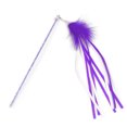 thumbnail image 1 of Cat Interactive Wand Funny Tassel Kitten Teaser Wand Cat Ribbon Wand with Bell, 1 of 10