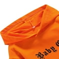 thumbnail image 4 of MesaSe Robe à Capuchon pour Bébés Filles, Imprimé de Lettres, Manches Longues, Chandail à Enfiler, Mini-Robe Droite, 3-4 Ans, 4 of 6