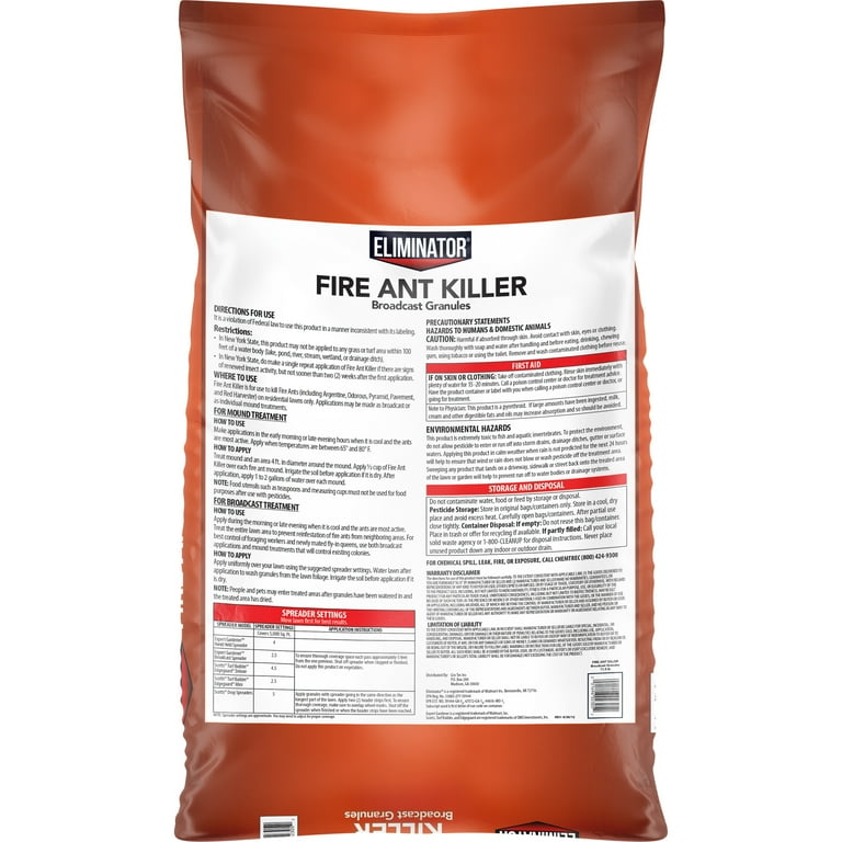 Eliminator Ant, Flea Tick Killer Plus Granules, 20lb, 59 OFF