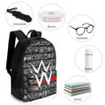 thumbnail image 3 of WWE Backpack Bookbag Casual Daypack Travel Backpacks for Work Hiking Camping, 3 of 8