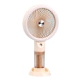 thumbnail image 2 of Kieccall Portable Small Fan with Built in Night Light Compact Cooling Light for Home Office Dorm Desktop Daily Use, 2 of 6