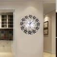 thumbnail image 5 of Chic Decor, Crystal Wall Clock Aluminum Sparkling Bling, Modern Design For A Fashionable Home, 5 of 6
