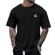 thumbnail image 1 of Playeras Básicas Para Hombre, Blusa Informal De Color Liso Con Cuello Redondo, Manga Raglán Lisa, Botones, 1 of 3