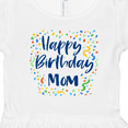 thumbnail image 4 of Inktastic Happy Birthday Mom Girls Toddler Dress, 4 of 5