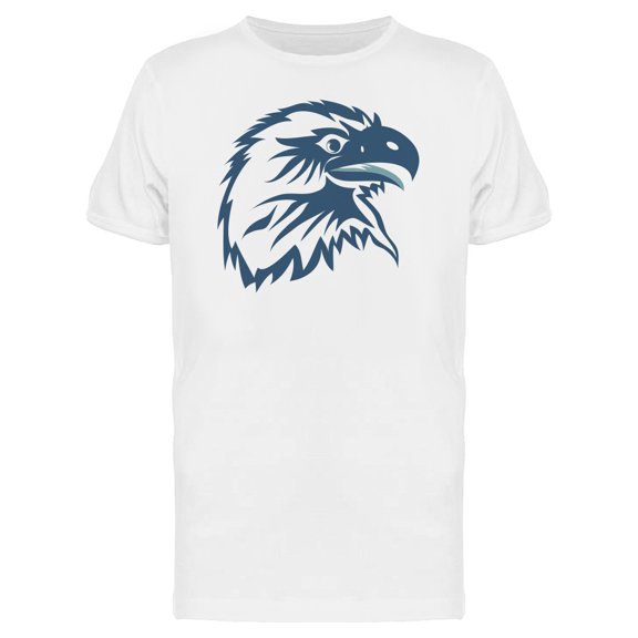 Eagle Head Blue Ink Tee Men's -Image by Shutterstock